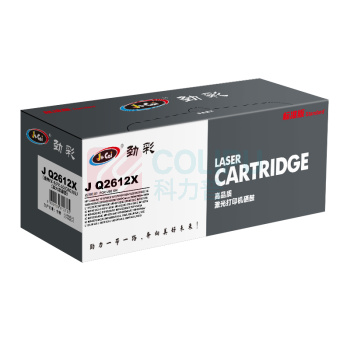 劲彩 JCAI 硒鼓 J Q2612X/FX-9/FX-10/CRG303 3000页 (黑色) 标准版 鼓粉一体