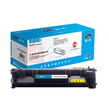劲彩 JCAI 硒鼓 J Q7553A/CRG315 专业版3000页 (黑色) 适用惠普 2010/2015/2014/M2727nf MFP佳能 LBP 3310/3370
