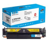 劲彩 JCAI 硒鼓 J CF412X 5000页 (黄色) 适用于HP/惠普打印机M452/M477/M377系列