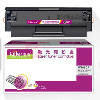 智通 KILter 硒鼓 W1680A 1500页(A4,5%) (黑色) 带芯片 适用于惠普HP LASER 105A/105W/