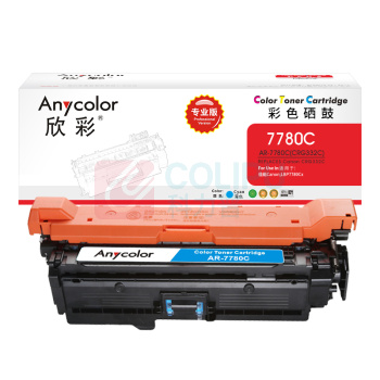 欣彩 anycolor 硒鼓 AR-CRG332C 6400页 (蓝色) 专业版