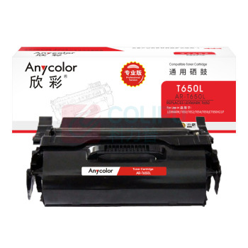 欣彩 anycolor 硒鼓 AR-T650L 25000页 (黑色) 专业版 大容量