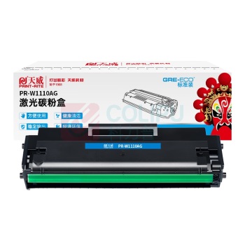 天威 PRINT-RITE 激光碳粉盒 PR-W1110AG 1500页 (黑色) 标准装 TFHBX3BPFJJ