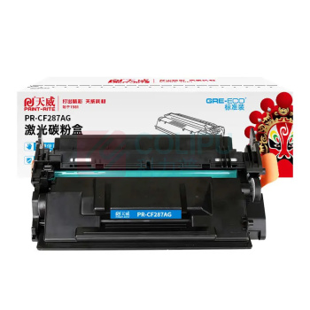 天威 PRINT-RITE 激光碳粉盒 PR-CF287AG 9000页 (黑色) 标准装 TRHGCLBPFJJ