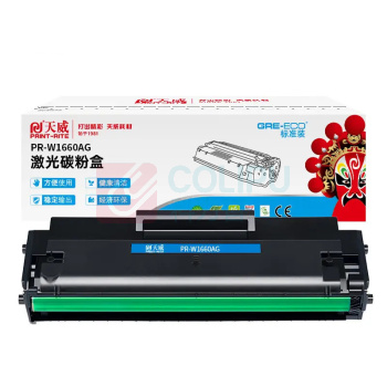 天威 PRINT-RITE 激光碳粉盒 PR-W1660AG 1500页 (黑色) 标准装 TFHCH0BPFJJ