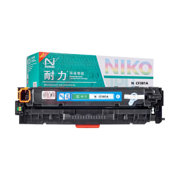 耐力 硒鼓 N CF381A 2800页 (青色)