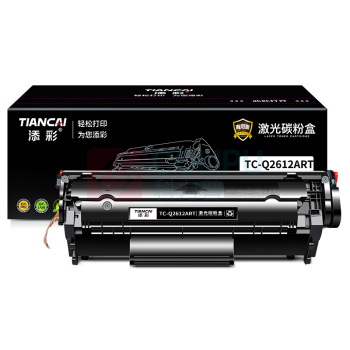 添彩 商用版易加粉硒鼓 TC-Q2612ART 2000页 (黑色)