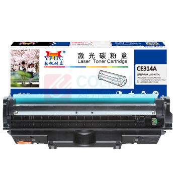 扬帆耐立 硒鼓 CE314A(126A) (黑色) 14000页(A4,5%)适用惠普HP M175a/M175nw/M176n/M177fw/M275nw/CP1025/CP1025nw/M275A