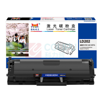 扬帆耐立 YFHC 硒鼓 LD202 商专版 1500页(A4 5%) 适用联想Lenovo F2072 S2002 S2003W M2041等 (黑色)
