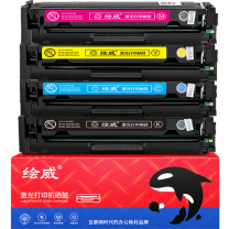 绘威 四色易加粉硒鼓套装 W2110X/206X (带芯片)-港版  适用惠普M255DW;M255NW; MFP M282NW;M283FDN;M283FDW;206X