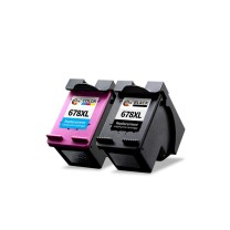 绘威 黑彩墨盒套装 678XL  适用惠普HP DeskJet 1018 1518 2515 2548 2648 3515 3548 4518 4648打印机墨盒