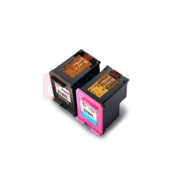 绘威 黑彩墨盒套装 678XL  适用惠普HP DeskJet 1018 1518 2515 2548 2648 3515 3548 4518 4648打印机墨盒