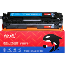 绘威 蓝色大容量易加粉硒鼓 CB541A  适用惠普HP CP1213 CP1215 CP1515N CP1513N CM1312nfi MFP佳能MF8050