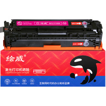绘威 红色大容量易加粉硒鼓 CB543A  适用惠普HP CP1215 CP1216 1515n CP1514N CM1312nfi MFP佳能MF8030