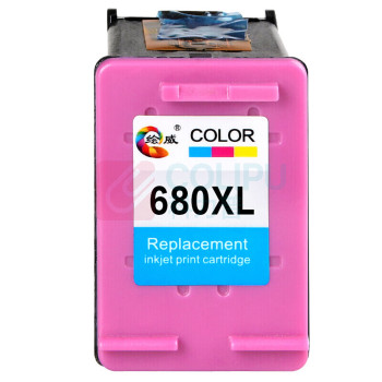 绘威 墨盒 680XL升级版 (750页) (彩色) 适用惠普HP680彩色墨盒