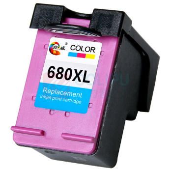 绘威 墨盒 680XL升级版 (750页) (彩色) 适用惠普HP680彩色墨盒
