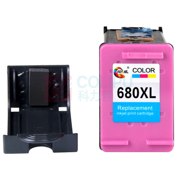 绘威 墨盒 680XL升级版 (750页) (彩色) 适用惠普HP680彩色墨盒
