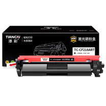 添彩 商用装企业版 激光碳粉盒易加粉 TC-CF218ART 1400页 (黑色) 适用惠普m132nw墨盒HP18a M132a M132fn M132fp/fw/snw M104w/a打印机