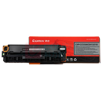 齐心 Comix 激光碳粉盒 CXP-CC533A/CE413/318 2800页 (红)