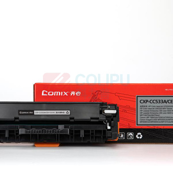 齐心 Comix 激光碳粉盒 CXP-CC533A/CE413/318 2800页 (红)