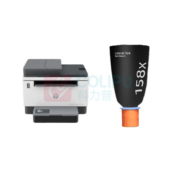 绘威 粉盒 W1580A 22000页 (黑色) 4支装 鼓粉分离 适用hp 2606sdw