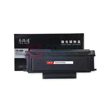 易路通 粉盒 带芯片 TO-400H 3000页 (黑色) 适用奔图P3010 P3300 M6700