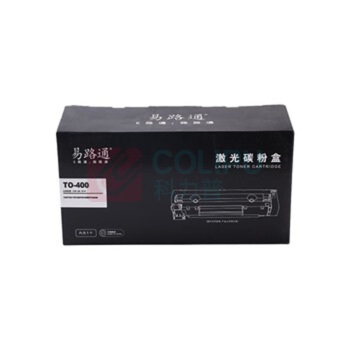 易路通 粉盒 带芯片 TO-400H 3000页 (黑色) 适用奔图P3010 P3300 M6700
