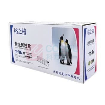 易路通 粉盒 W200A/118A (黑色) 1000页