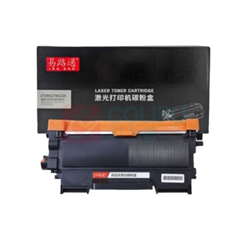 易路通 粉盒 LT2441/TN2225 约2600页 (黑色) 适用联想LJ2400 LJ2400L M7400 M7450F M3410鼓粉分离