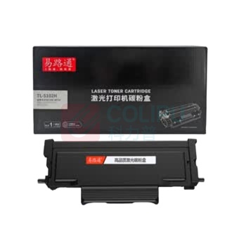 易路通 粉盒 TL-5102H 6000页 带芯片 适用奔图TL-5102 BP5102DN BM5102ADN鼓粉分离 (黑色)