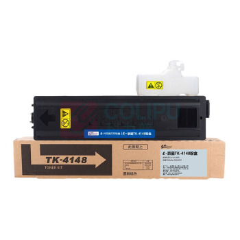 e代经典 粉盒 e-TK-4148 7200页 (黑色) 适用京瓷2020/2021打印机墨盒/墨粉 TK-4148粉盒