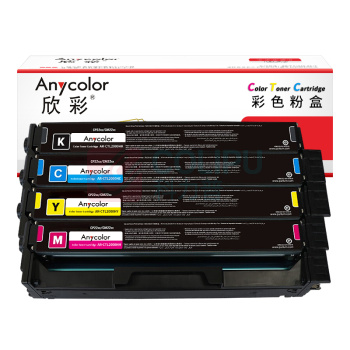 欣彩 anycolor 碳粉盒 CTL-2000H 14000页 (黑色 品红色 黄色 青绿色)