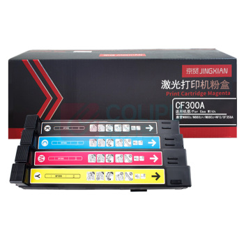 京贤 粉盒 CF300A 125500页/套 (四色)