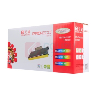 天威 PRINT-RITE 激光碳粉盒 PR-BRO TN2115/LT2822/LT2922R TFB215BPEJ 1500页 (黑色) 专业装