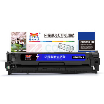 扬帆耐立 YFHC 碳粉盒 CRG331BK 1400页 (黑色) 商专版 带芯片 鼓粉一体