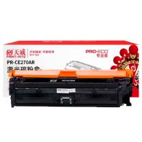 天威 PRINT-RITE 激光碳粉盒 PR-CE270AR TRH862BPEJ 13500页 (黑色) 专业装 带芯片