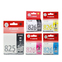 佳能 CANON PGI-825PGBK黑色墨盒+彩色墨盒(适用IP4980 IX6580) 5色一套 CLI-826