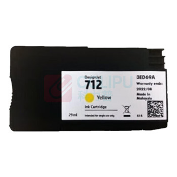 京呈 墨盒 HP712Y 29ml (黄色) (惠普)