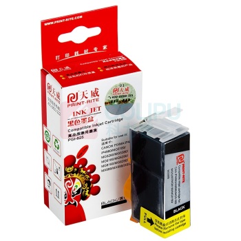 天威 PRINT-RITE 墨盒 PGI-825 IFCA41BPRJ 400页 (黑色) 专业装