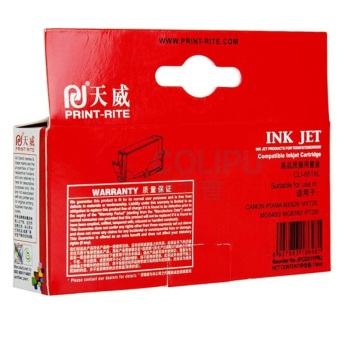 天威 PRINT-RITE 墨盒 CLI-851 IFCD21YPRJ 700页 (黄色) 专业装