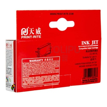 天威 PRINT-RITE 墨盒 CLI-851 IFCD18BPRJ 4500页 (黑色) 专业装