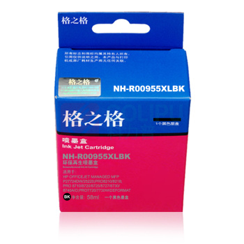 格之格 墨盒 NH-R00955XLBK HP955XLBK 58ml (黑色) 标准版