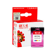 天威 PRINT-RITE 墨盒 HP-CH564ZZ(802XL)-3C IRHU743JRJ 450页 (彩色) 网络版