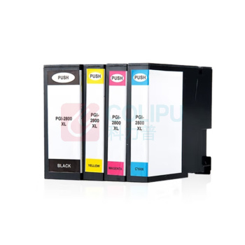 绘威 四色墨盒套装 PGI-2800XL 4支/套 (彩色) 适用佳能Canon IB4080 IB4180 MB5080 MB5180 MB5480打印机墨盒 墨水