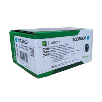 利盟 粉盒 70C80C0 (适用CS/310/410/510dn机型) 约1000页 (青色)