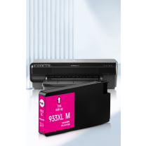 绘威 墨盒 933XL (红色) 适用惠普HP Officejet 6100 6600 6700 7110 7610 7612打印机墨盒 填充墨水