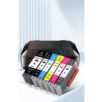 绘威 墨盒套装 PGI-870XL/CLI-871XL (六色) 适用佳能MG5780;MG6880;MG7700;MG7780;TS5080;TS6080;TS9080;5700