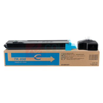 绘威 粉盒 TK-898 (蓝色) 适用京瓷Kyocera FS-C8020 C8025 C8520 C8525 MFP复印机碳粉 墨粉 墨盒TK898