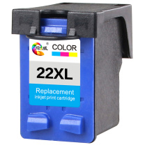 绘威 彩色大容量墨盒 22  适用惠普HP Officejet 22号墨盒J3500 J3600 J3606 J3608 J5508打印一体机墨盒