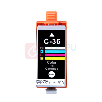 绘威 彩色墨盒 CLI-36  适用佳能Canon PIXMA ip100 ip110 mini260 mini320便携式打印机墨盒